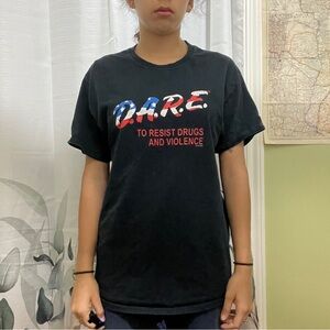 Patriotic D.A.R.E. Graphic Tee